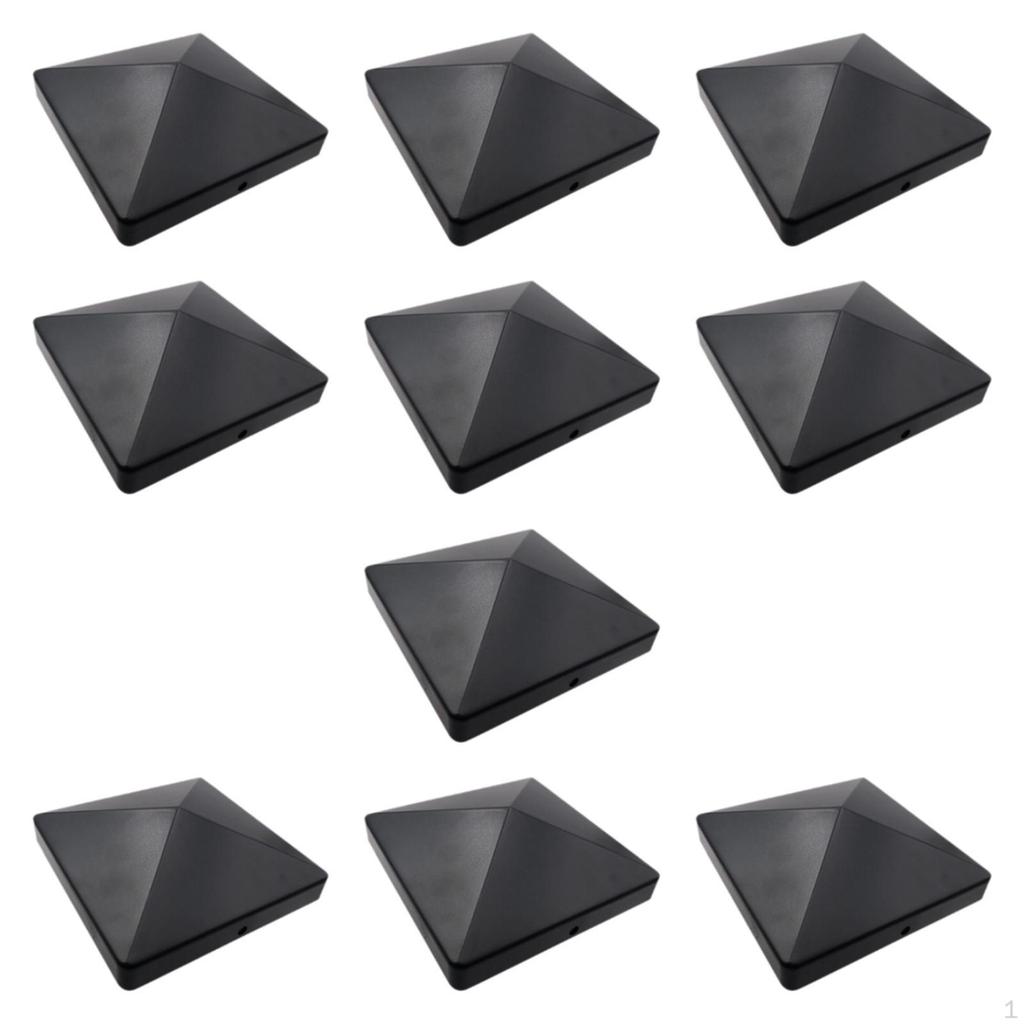 10 ks krytů plotových sloupků a ochranných krytů nahrazuje opakovaně použitelné příslušenství pro zábradlí