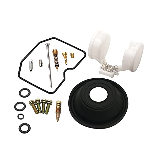 

Ремкомплект карбюратора Карбюратор мотоцикла Совместим с KPS GPz 400R ZX400 GPZ400, Набор для переборки карбюратора с вакуумной диафрагмой/поплавком