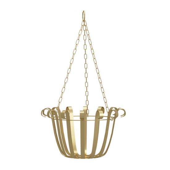 Retro Plant Basket Hanger Wall-Mounted Iron Hook Hanging Flower Basket Decorative Plant Hanger Heavy Duty Wall Hook for Balcony Garden Porch