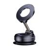 Magnetic Car Phone Holder with Rotating Suction Cup and Dual Vacuum Adsorption for Navigation