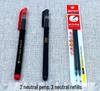 K52 Exam 10-Piece Set: Answer Sheets, Coloring Pencils, and Ballpoint Pen for Top Students.