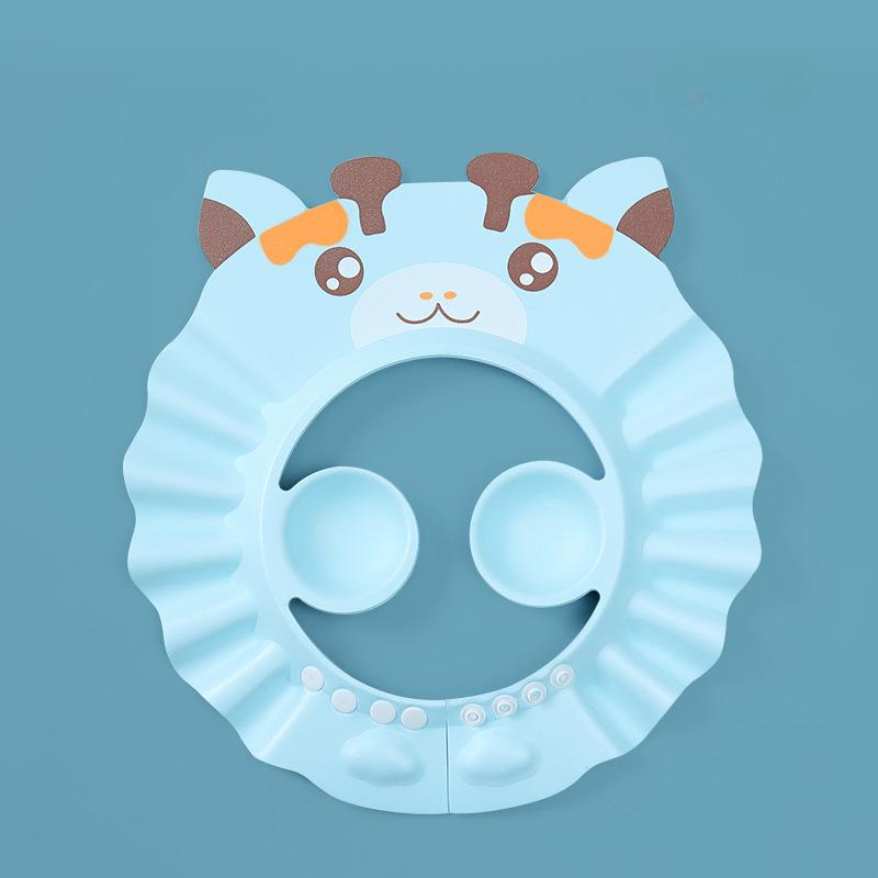 

Шапка для шампуню для миття волосся Magic Ear Care Регульована водонепроникна шапка для шампуню для купання Шапочка для душу 30*28cm