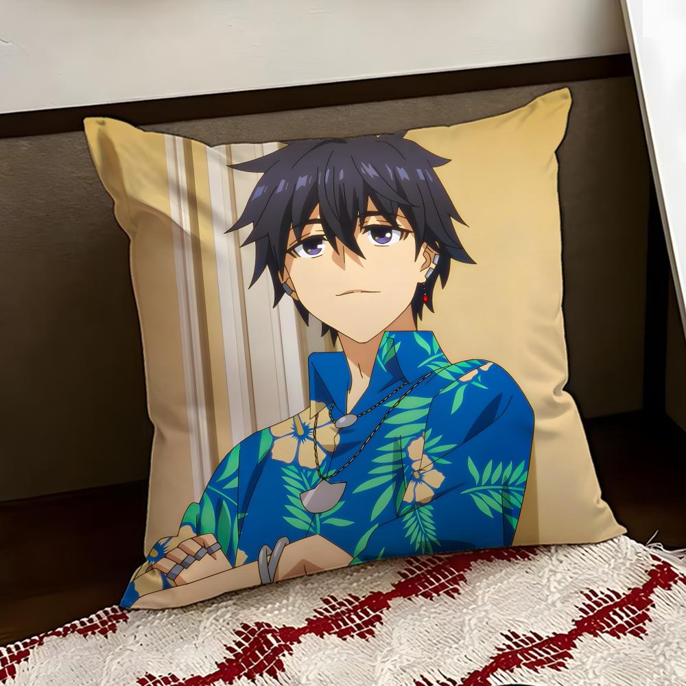 AnimeLTGSR Cushion Cover Reversible Soft Durable Pillow Cover Home Car MultiScene Use for Daily Comfort