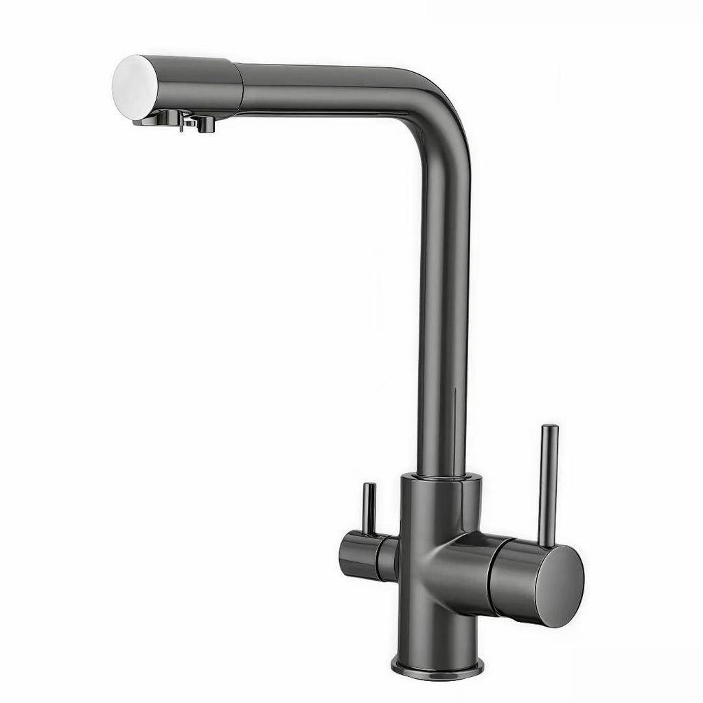 Drei-in-Eins drehbare Wasserfilterarmatur für die Küchenspüle
