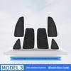 Lightproof Side Window Sunshade & Privacy Curtain for Tesla Model 3/Y - Heat Insulation & Sun Protection