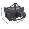 Breathable Mesh Diving Bag for , Adjustable Shoulder Strap, Multi-Purpose Carrying 66 X 35 Cm
