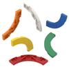 10PCS 27507 4X4 Curved 1/4 Ring Corner Building Blocks MOC Classic Compatible with Brick Children Toys Gift Box