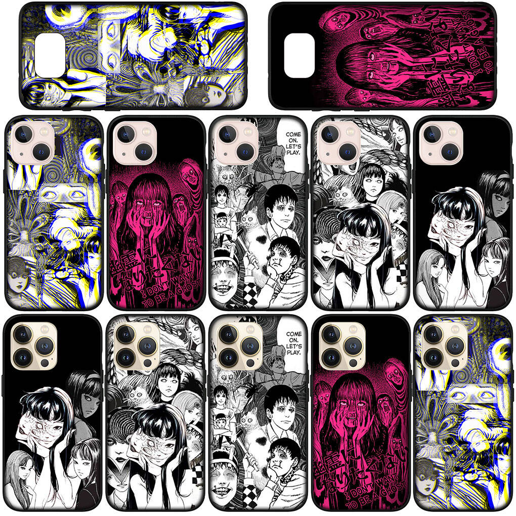 for iPhone 17 16 15 Xiaomi Poco F7 F8 X7 X6 C85 C75 C71 M8 Redmi Note 14 13 12 11 Pro Max 14C 13C 15C A3 A4 Phone Case Wallpaper Tomie Junji Ito Cover
