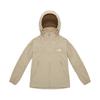 Logo Hooded Zip-Up Long Sleeve Jacket Men Jackets Light-Beige NJ3BQ51C