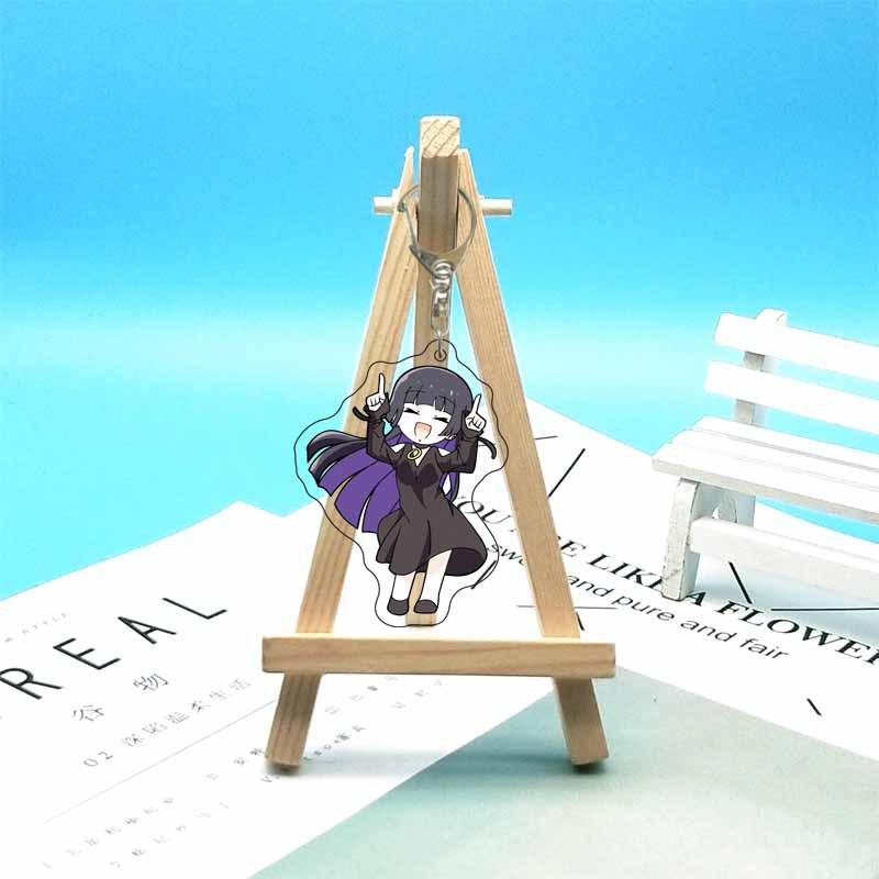 6cm Anime chain Needy Girl Overdose Women Chain For Men Ring Acrylic Car ring Party Pendant Cos Girls Gift