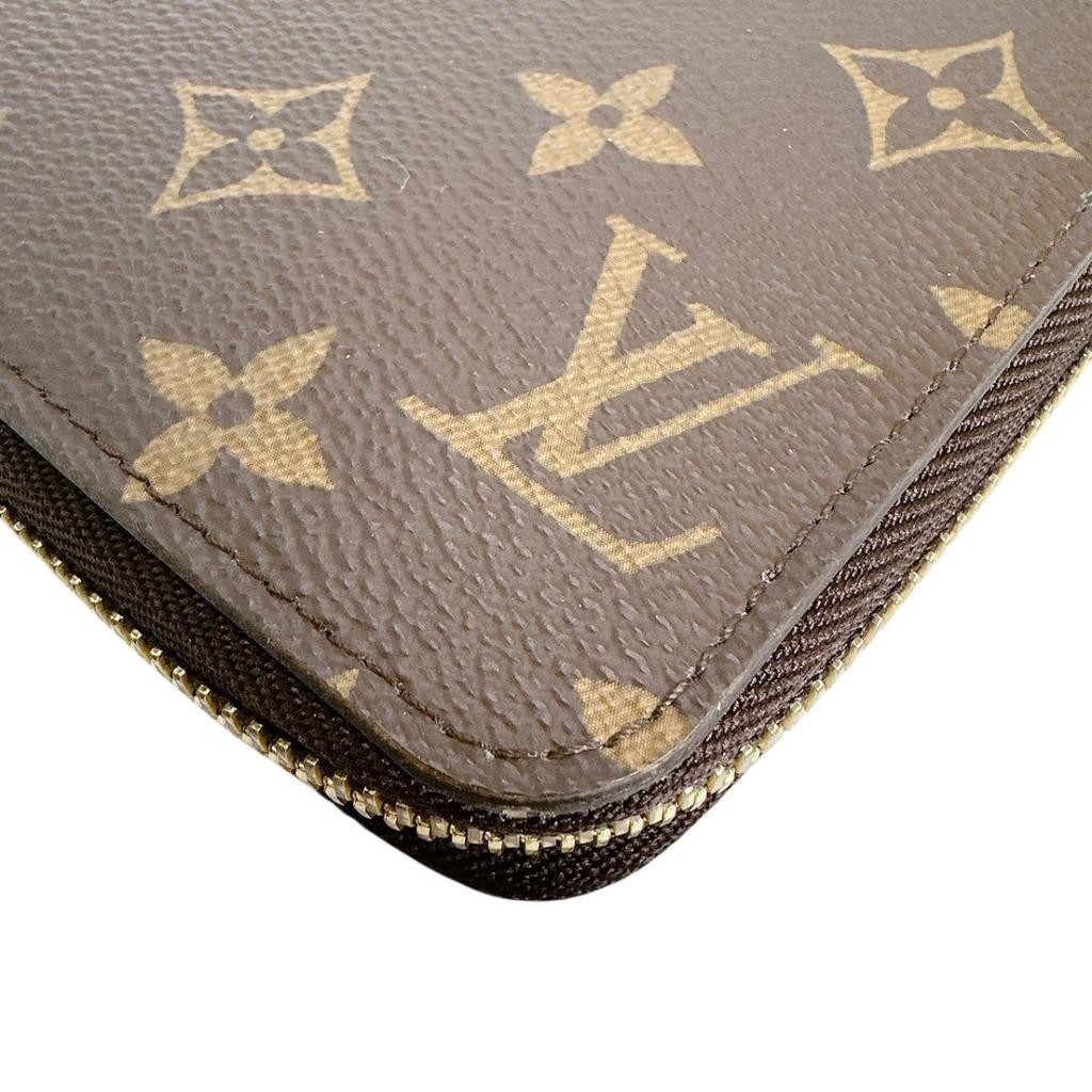 Louis Vuitton Monogram Zippy Wallet Long Wallet Purse Monogram Canvas  M42616 Used