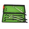 7PCS Simulated Mini Design Golfers Pen Set Smooth Writing Golfers Club Pen Set  Golf Enthusiasts