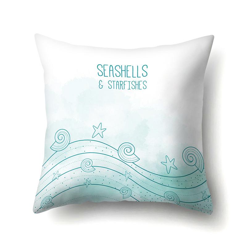 Polyester Pillowcase Automobile Decoration Home Printed Pillowcase