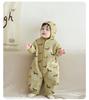 Newborn Warm Hooded Baby Jumpsuit for Autumn/Winter - Boys & Girls Crawling Romper