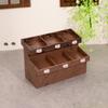 Miniature Bread Cabinet Toy - Pretend Play Food Set for Kids' Supermarket Scene