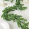 Real Touch Artificial Pine Garland 2M Winter Pine Garland Faux Greenery Garland  Fireplaces