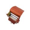 Leather Backpack Shoulder Bag 17" Laptop Rucksack Office School Handbags