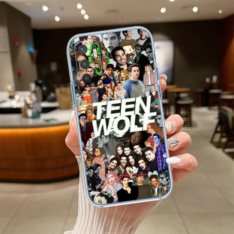 RE58 Teen Wolf Transparent Phone Case for Samsung Galaxy A04 A04S A14 A23 A34 A54 M23 M33 M52 M53
