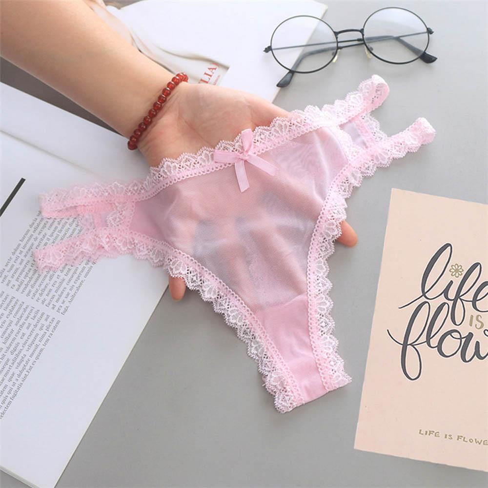 Lingerie Sexy Woman Hollow Out G-String Lace Panties Underwear Lady Briefs Thongs