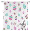 Bunny Easter Egg Rabbit Tulle Curtains For Living Room Bedroom Voile Sheer Curtain Window Home Decor Drapes