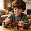 Yousheng Movie Inspired Rock Aliens Building Block Toy Space Science Fiction Film Character Brick Assembly Toy Decoration Sci-Fi Movie Fans