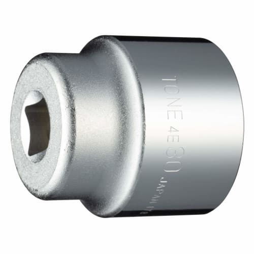 TONE Socket (octagonal) 4E-30 Drive Angle 12.7mm (1/2") Width Across Flats 30mm