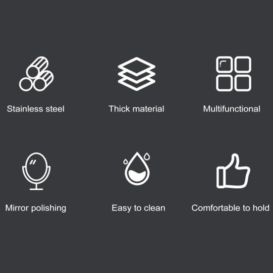 Stainless Steel Hotpot Soup Ladle Spoon Strainer Scoops Durable Slotted Spoon Rust-Proof Skimmer Spoon for Kitchen Cooking Utensil Banquets Picnics