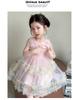 Girls' Summer Dress 2026 New Stylish Beautiful Baby Girl Vest Mesh Skirt Summer Children's Princess Skirt