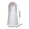 1Pcs Transparent Wedding Dress Dust Cover Double-sided Long Clothes  Protector Case  Home Wardrobe