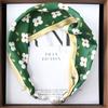 Chinese retro multi-functional magnetic women's silk scarf small strip diamond magnetic buckle small scarf