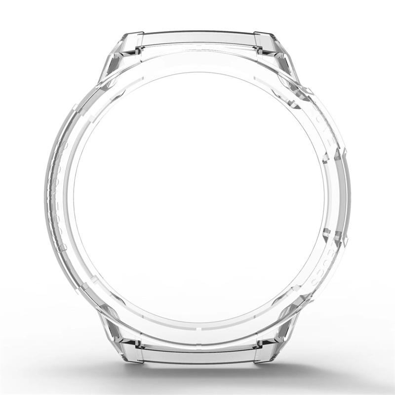 

Полый защитный чехол для ПК для смарт-часов Mibro GS, рамка, жесткая крышка, защитная оболочка, чехол для бампера Mibro GS, аксессуары For Mibro GS прозрачный