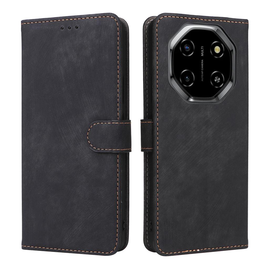 Flip Cover for Blackview Shark 6 / Oscal Tiger 8 PU Leather Full-Body Protection [RFID Blocking] Phone Cases