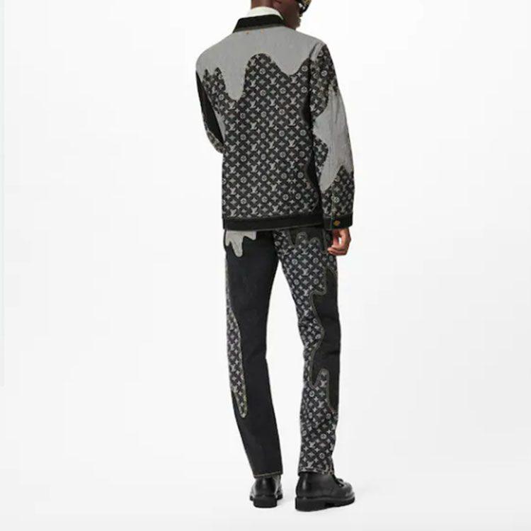 Louis Vuitton Denim Jacket Men's Black 1A9K64