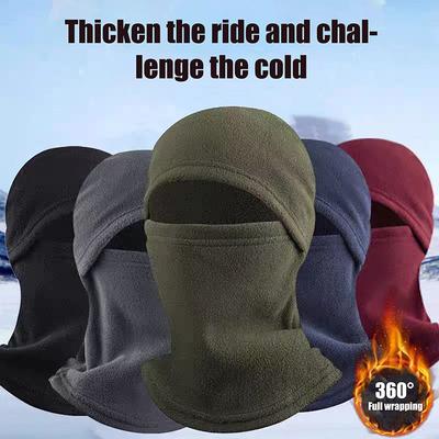 Winter Warm Outdoor Riding Full Face Mask Covers Balaclava Fleece Motorcycle Fishing Skiing Face Mask Warm Windproof Cover Hat