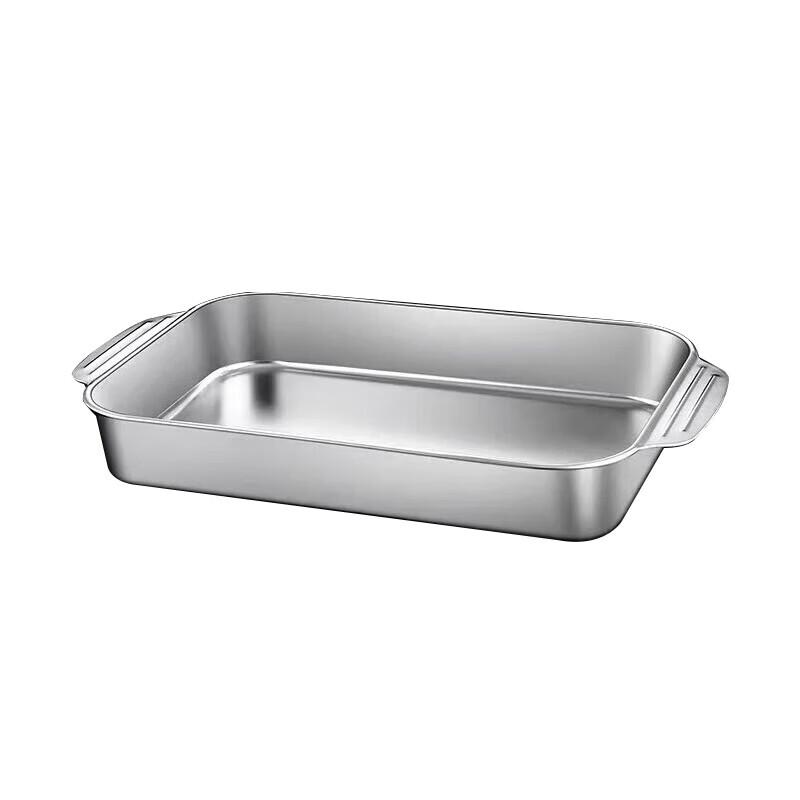 Huihuang Stainless Steel Rectangular Seafood Serving Tray