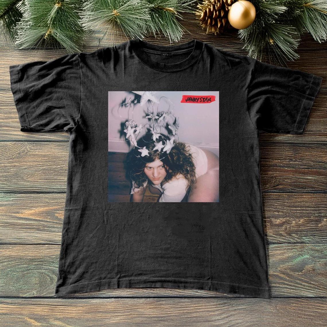 Grace Ives - Janky Star black Cotton Shirt All size S-5XL L199 XL