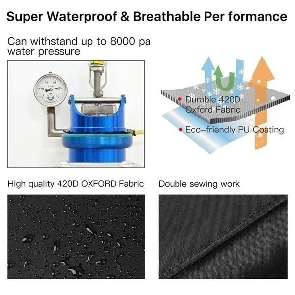 New Upgrade Waterproof Outdoor Dustproof Motorcycle Bicycle Bike Covers Anti-snow Rainproof Sunscreen Protection Cover