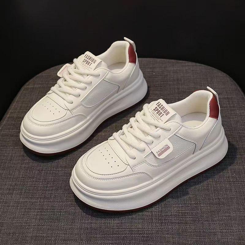 Platform Women's Net Shoes 2026 Spring Student Breathable Leisure Sports Ins Board Shoes
