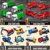 Children Force Toys Alloy Firetruck With Inertia Drive For Interactive Play And Gift