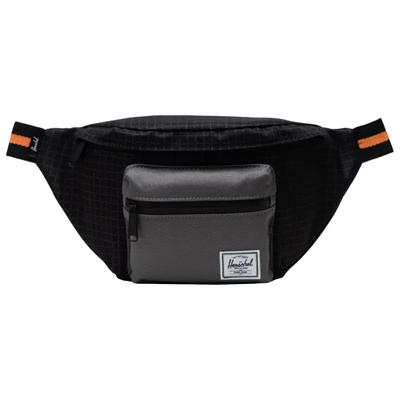 Seventeen Waist Bag, Unisex Black Waist Bag