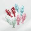 Exaggerated Multi-Color Baked Paint Crayfish Earrings for Women Ladies New Beach Vacation Pendant Earrings Jewelry Accessories