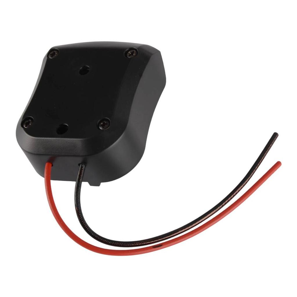 Black Battery Output Adapter Connector Converter Fit For 12V Holder Dock Power Tool