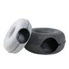Cats Tunnel Bed Natural Pet Cave Round Detachable Indoor Interactive Toy House For Small Dogs Puppy Supplies