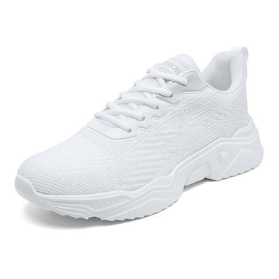 Baskets de Course Sportives Grande Taille pour Femmes Respirantes Chaussures Décontractées Maille Douce Confortable pour Printemps Automne Exercice Transfrontalier