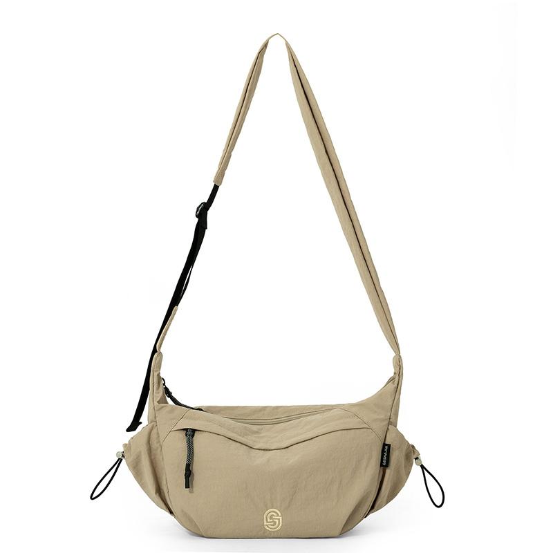 

Fashion Cloth Bag Student Class Satchel Messenger Bag Large Capacity Shoulder Bag Japanese Outing Dumpling Bag 25*22*10 хаки