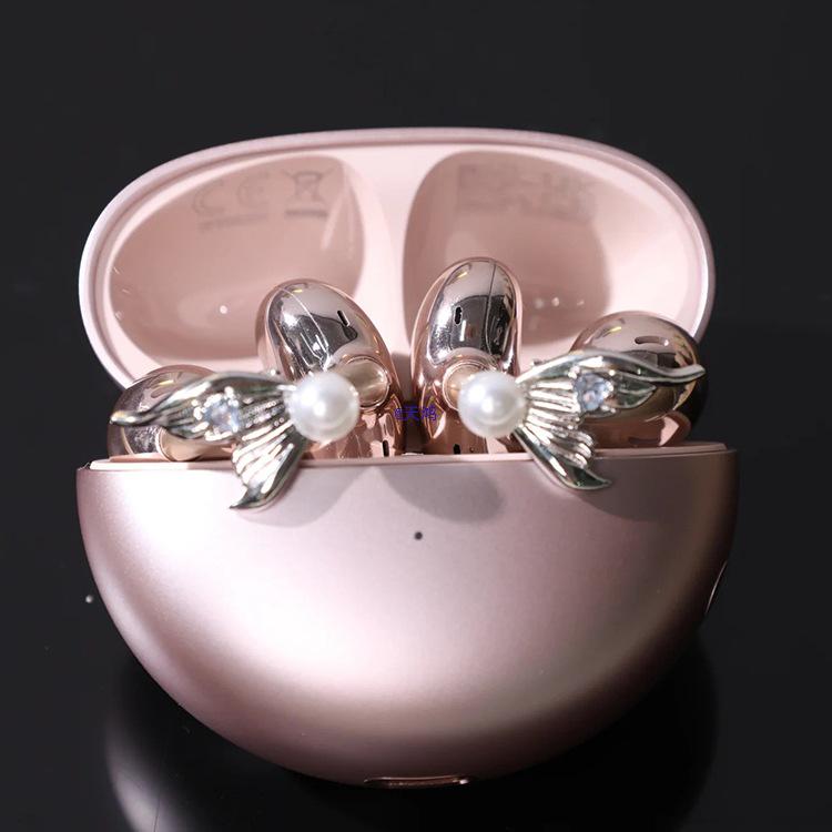 Huawei Earphone Mermaid Diamond Buckle Clip-On Jewelry