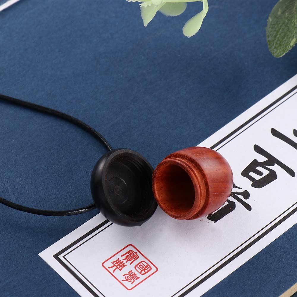 Rope Chain Chinese Style Jewelry Gawu Box Long Necklace Female Necklace Ebony Necklace Braided Rope