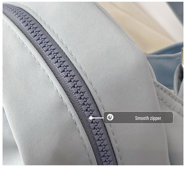 Nylon Fabric Shell Shoulder Bag: 2025 Casual, Waterproof, Large Capacity Crossbody for Women