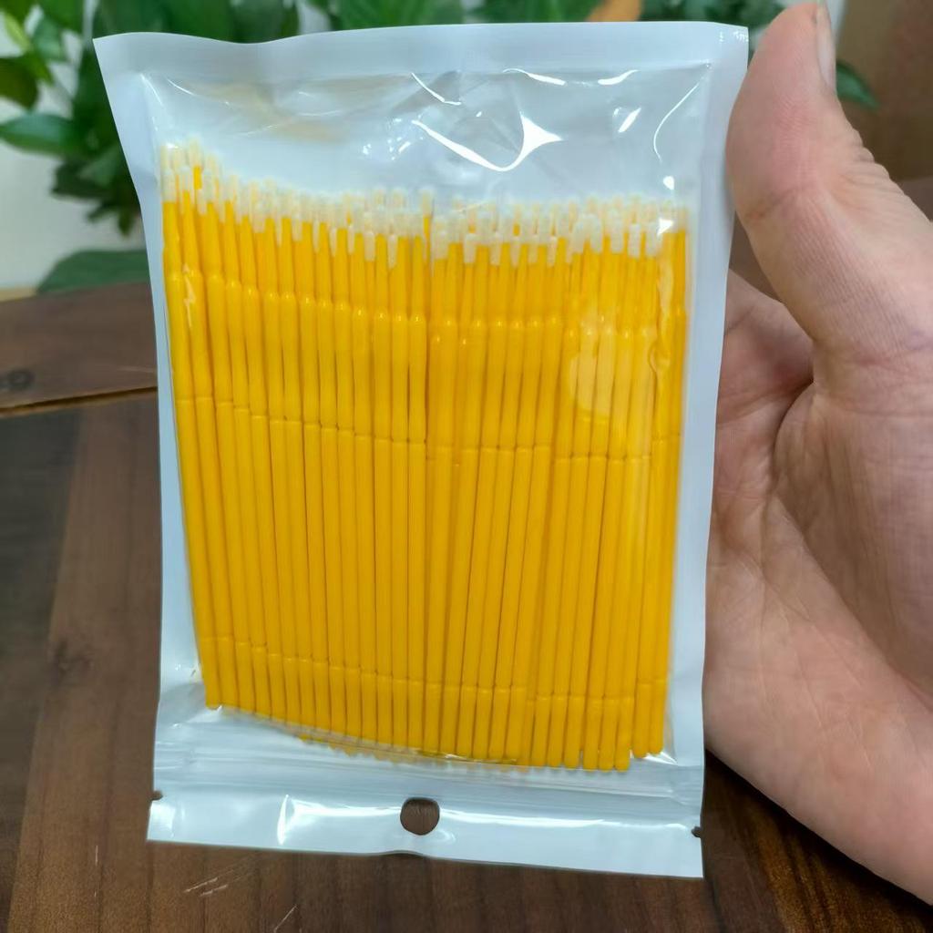 Disposable Eyelash Extension Cleaning Swabs & Dental Applicators