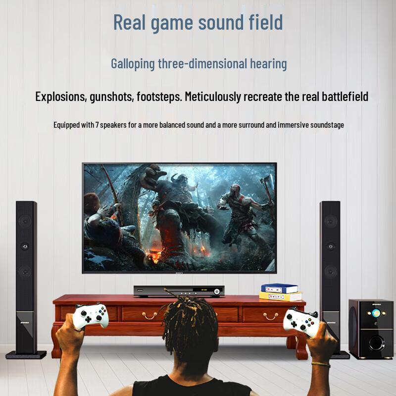 SANSUI GS-6000 Home Theater Karaoke Sound System